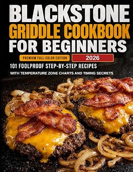 Blackstone Griddle Cookbook for Beginners by Clayton Blackshear — paperback cover