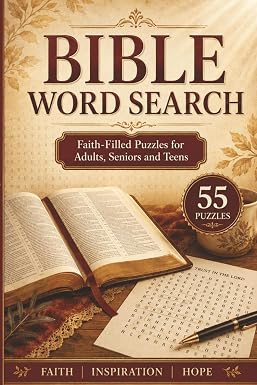 Bible Word Search Puzzle Book by Clayton Blackshear — paperback cover