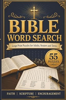 Bible Word Search Puzzle Book by Clayton Blackshear — paperback cover